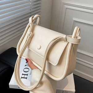 Shoulder Leather Crossbody PU Bags Long Belt for Women Spring Handbags Purses