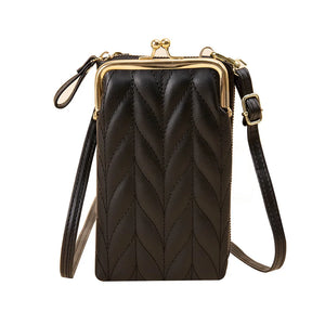 Shoulder Messenger Bag Crossbody Bags Phone Bag Mini PU Leather