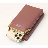 Crossbody Messenger Bag PU Leather Clutch Handbag