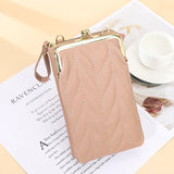 Mini PU Leather Clutch Ladies Purse Handbag