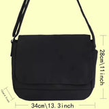 Harajuku Canvas Crossbody Bag Diagonal Pouch
