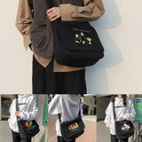 Harajuku Canvas Crossbody Bag Japanese Diagonal Pouch