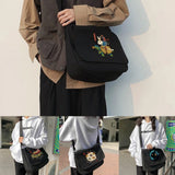 Harajuku Canvas Crossbody Bag Women Japanese Shoulder Messenger