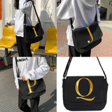 Harajuku Canvas Crossbody Bag Japanese Diagonal Pouch Girl Envelope Bag
