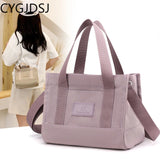 Nylon Shoulder Bag Women Handbag Cross Body Office Bag