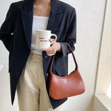 Women's Small PU Leather Tote Bags - Autumn Trends