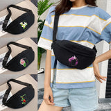 Shoulder Waist Bags Chest Pack 26 Letter Flower Mobile Phone Poch