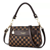 Retro Small Shoulder Bag Floral Print Mother's Handbag