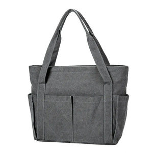 Large Capacity Canvas Shoulder Bag Women's Tote Handbags