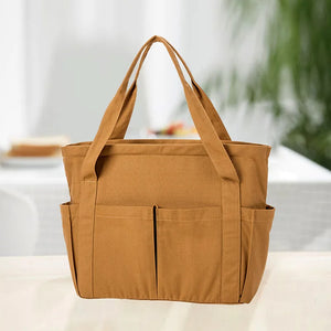 Large Capacity Canvas Shoulder Bag Women's Tote Handbags