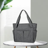 Large Capacity Canvas Shoulder Bag Women's Tote Handbags