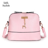 Shoulder bags Female Purse deer pendant Handbags mini crossbody bags for women W