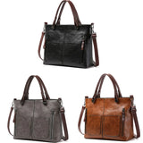 Women Shoulder Bag Crossbody Handbag Retro Large Capacity Bag