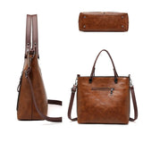 Women Shoulder Bag Crossbody Handbag Retro Large Capacity Bag