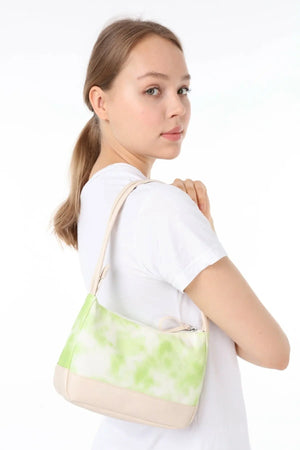 Stylish Shoulderbags for Women in Purple, High Hot Yellow and Green