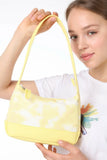 Stylish Shoulderbags for Women in Purple, High Hot Yellow and Green