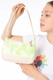 Stylish Shoulderbags for Women in Purple, High Hot Yellow and Green