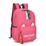 Lovely Cat Ears Student Children School Bags for Kids Backpack