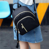 Compact Size Shoulders Bag Backpack for Women
