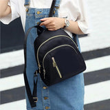 Compact Size Shoulders Bag Backpack for Women