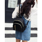 Compact Size Shoulders Bag Backpack for Women