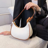 Women's Shoulder Bag PU Leather Underarm Handbags