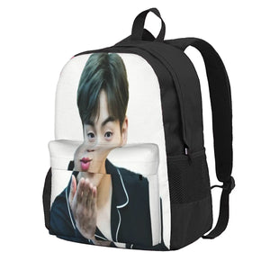 Harajuku Zipper Close Backpacks Men's & Women's Bags