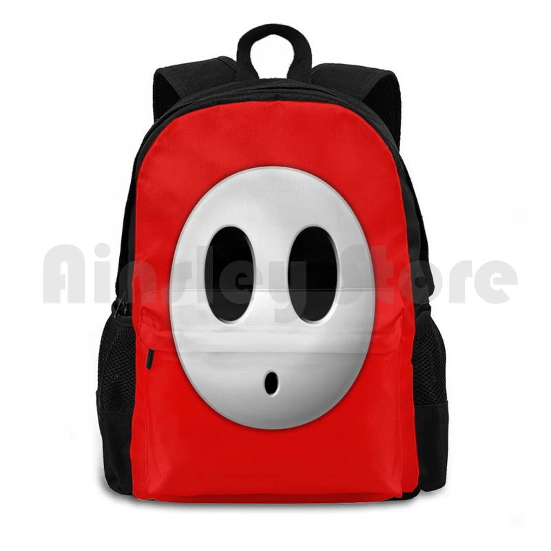 Shyguy Face Mask Outdoor Hiking Backpack Waterproof Camping Travel