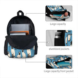 Siamese Cats Print Backpack