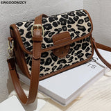 Women's Crossbody Shoulder Bag Square Office Purse