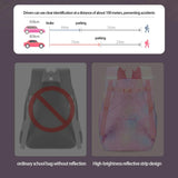 Side-Opening School Bags Waterproof School Backpack For Girls