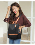 Waterroof Anti-theft Backpack for Women with Side Pocket