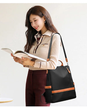 Waterroof Anti-theft Backpack for Women with Side Pocket