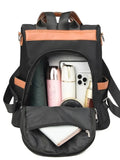 Waterroof Anti-theft Backpack for Women with Side Pocket