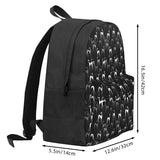 Sighthounds In Backpacks Men's Women's School Bags Personalised