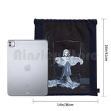 Silent Backpack Drawstring Bag Woman Smoking Art Film Actress