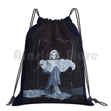 Silent Backpack Drawstring Bag Woman Smoking Art Film Actress