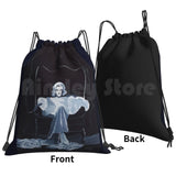 Silent Backpack Drawstring Bag Woman Smoking Art Film Actress