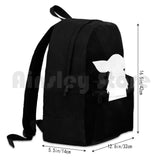 Silhouette Outdoor Hiking Backpack Midnight Solid Ebony Jet Charcoal