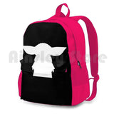 Silhouette Outdoor Hiking Backpack Midnight Solid Ebony Jet Charcoal
