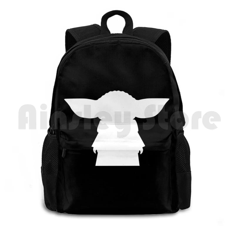 Silhouette Outdoor Hiking Backpack Midnight Solid Ebony Jet Charcoal