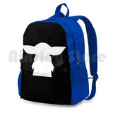 Silhouette Outdoor Hiking Backpack Midnight Solid Ebony Jet Charcoal