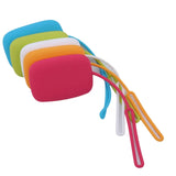 Small Fresh Silicone Key Bag Key Ring Wallet Holder Hook Case