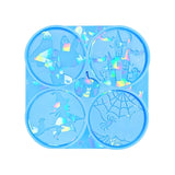 Silicone Mold Halloween Coffee Tea Tray Cup Mat Epoxy Resin Casting Mould