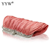 Silk Evening Handbags Cocktail Clutches Chain Dinner Bag