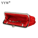 Silk Evening Handbags Cocktail Clutches Chain Dinner Bag