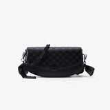 Silk Scarf Shoulder Bags Crossbody Bag For Ladies PU Cover Camera Bag