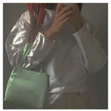 Silk Women Bag Retro Satin Niche Handbag Underarm Shopping Bag