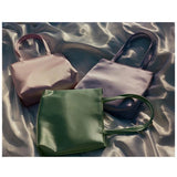 Silk Women Bag Retro Satin Niche Handbag Underarm Shopping Bag