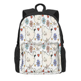 Silkie Chicken Pattern Backpacks Men's & Women's Bag